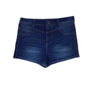 Wishful Park High Rise Rolled Cuff Stretch Jean Shorts